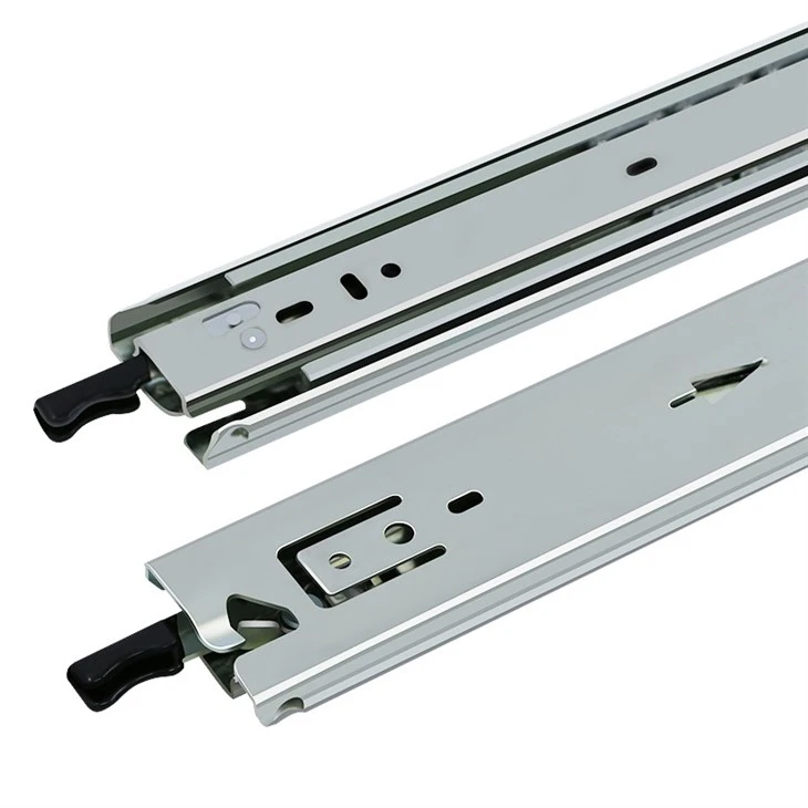 Glissière de boîte à outils automobile avec serrure 51 mm