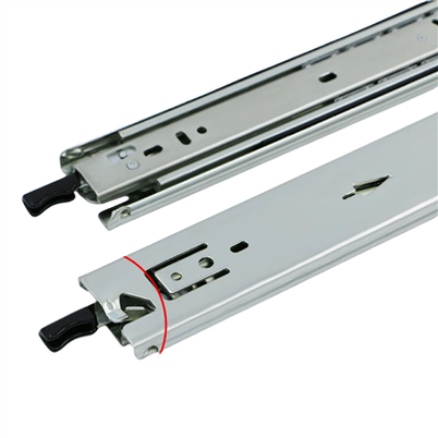 Diapositives auto-verrouillables pour la boîte à outils de camion